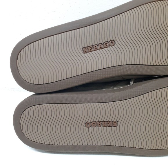 Sebago Ryde Suede Nubuck Leather Lace Up Chukka Boots Mens 9 M Gray Sage w/  Tan main image 7